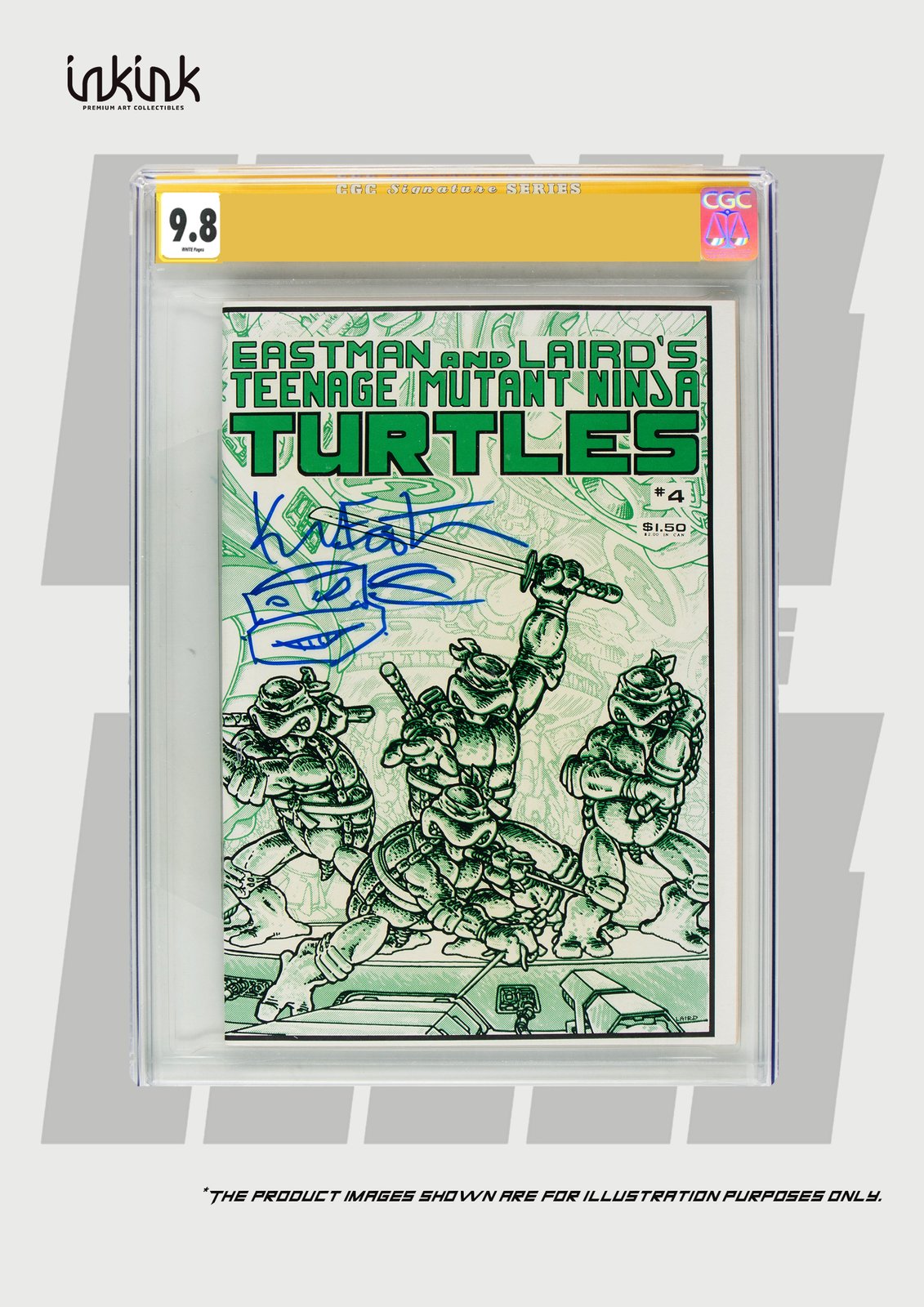 *SIGNED* Kevin Eastman CGC Signature Series 9.2 TMNT #117 Eastman Variant 2024 Cover